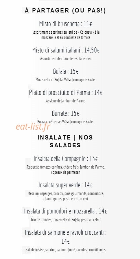 La Compagnie Française — carte page 2