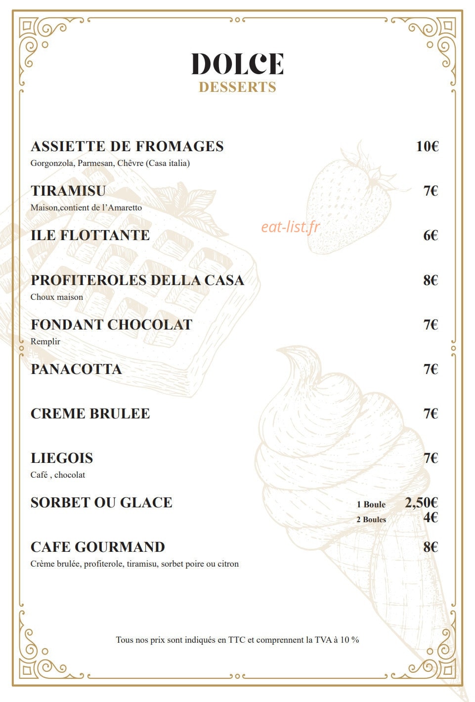 La Gina — carte page 7