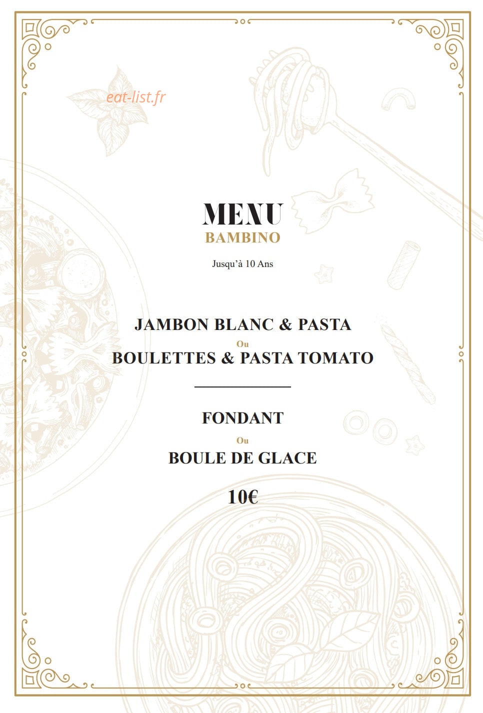 La Gina — carte page 6