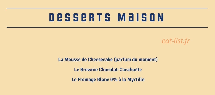 La Maison de la Poutine — carte page 4