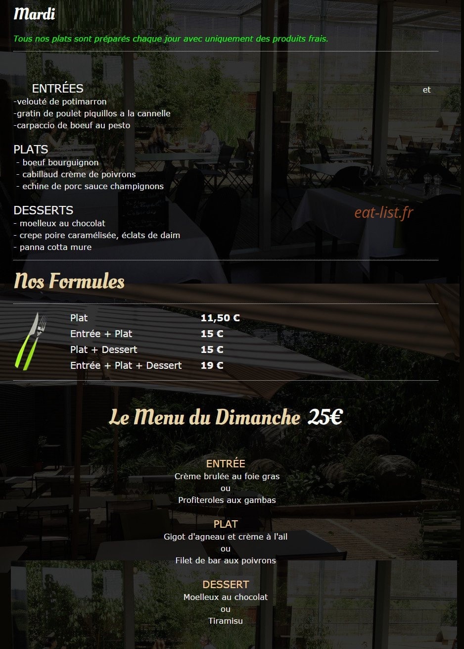 La Noria — carte page 1