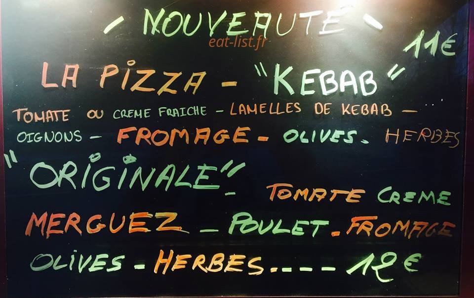La Pizza Romaine — carte page 2