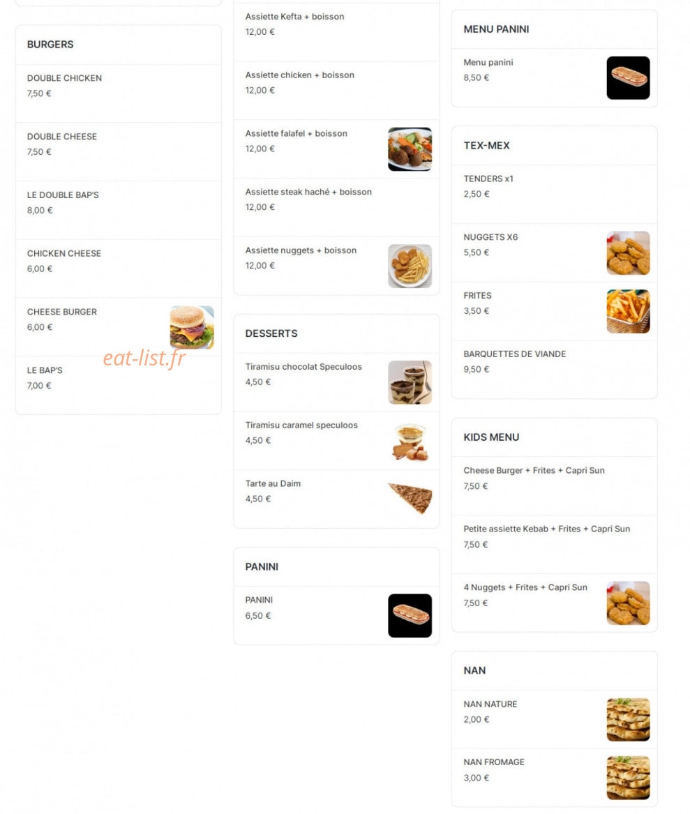 La Rose Blanche — carte page 2