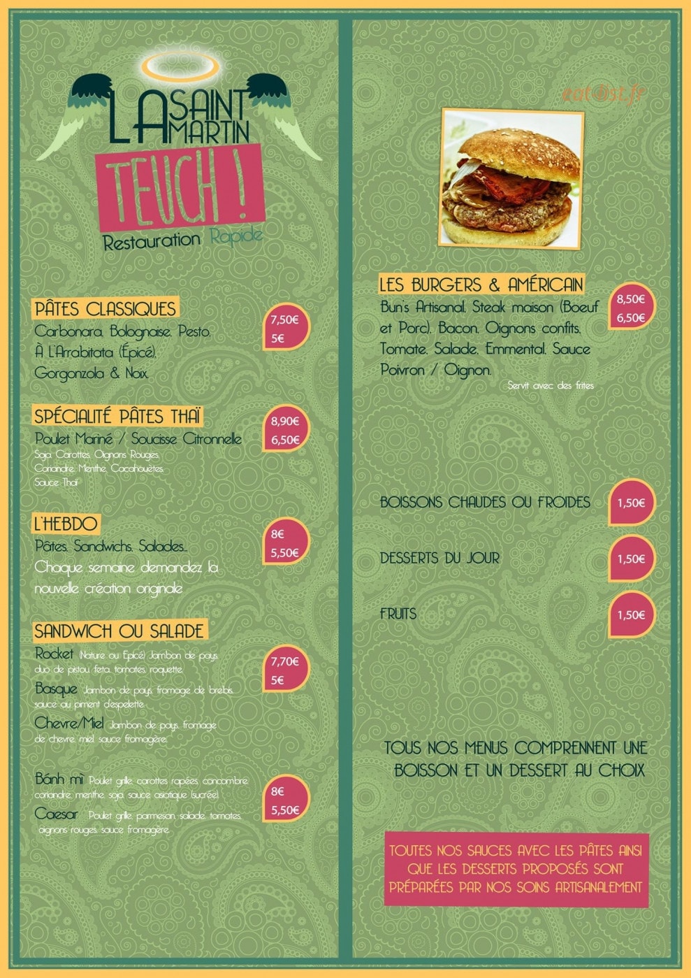 La Saint-Martin Teuch — carte page 3