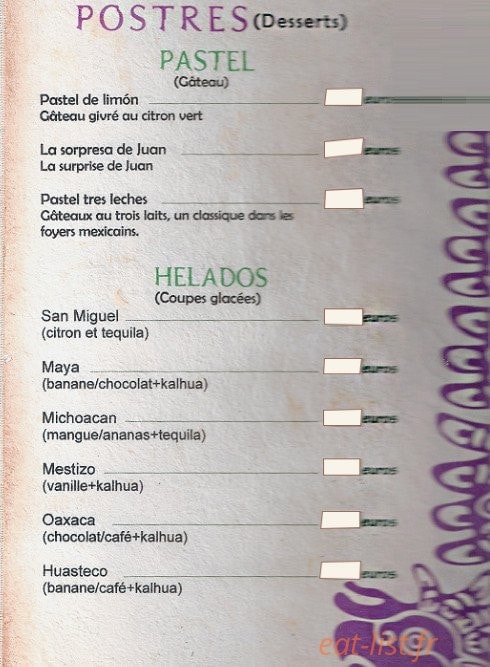 La Sandia — carte page 6