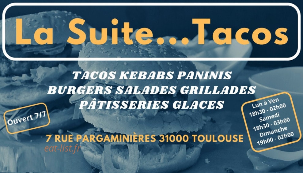 La Suite Tacos — carte page 5