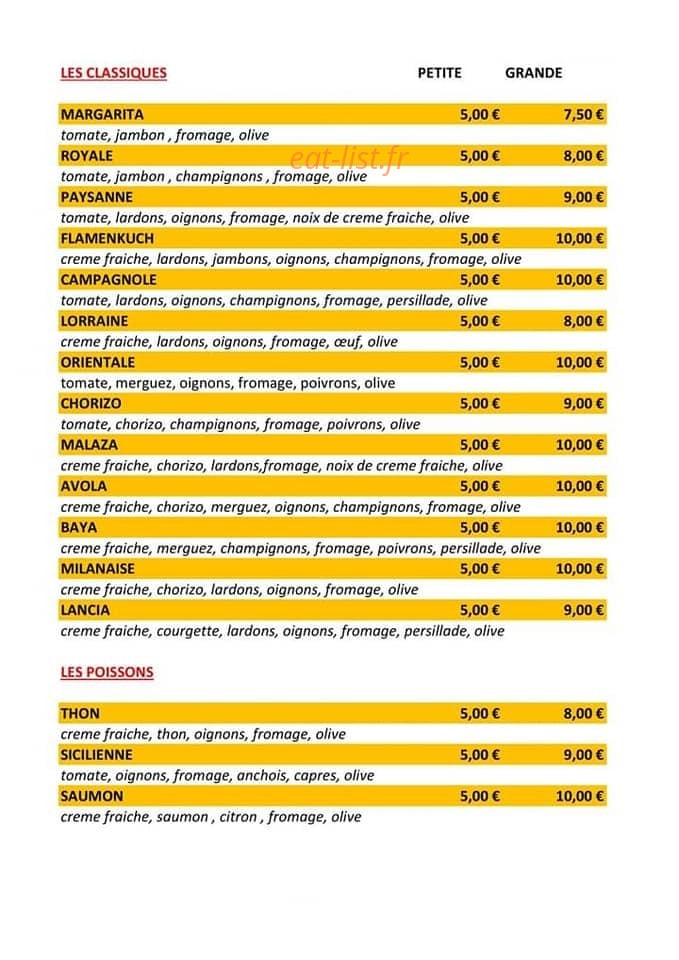 La Terrasse d'Évolie — carte page 4