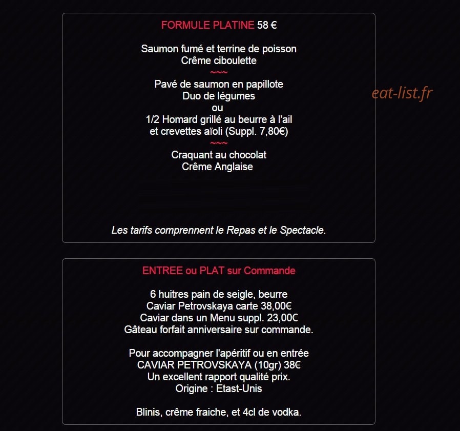 La Vénus — carte page 5