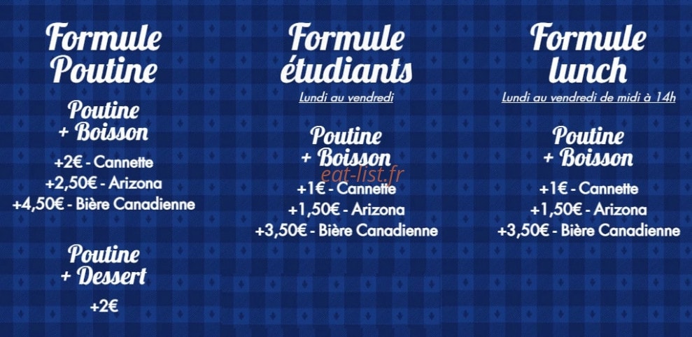 Label Poutine — carte page 4
