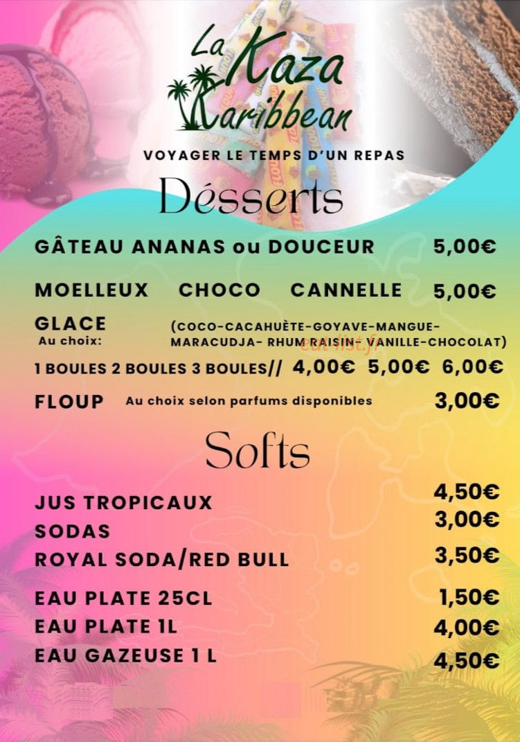 Lakaza Karibbean — carte page 3