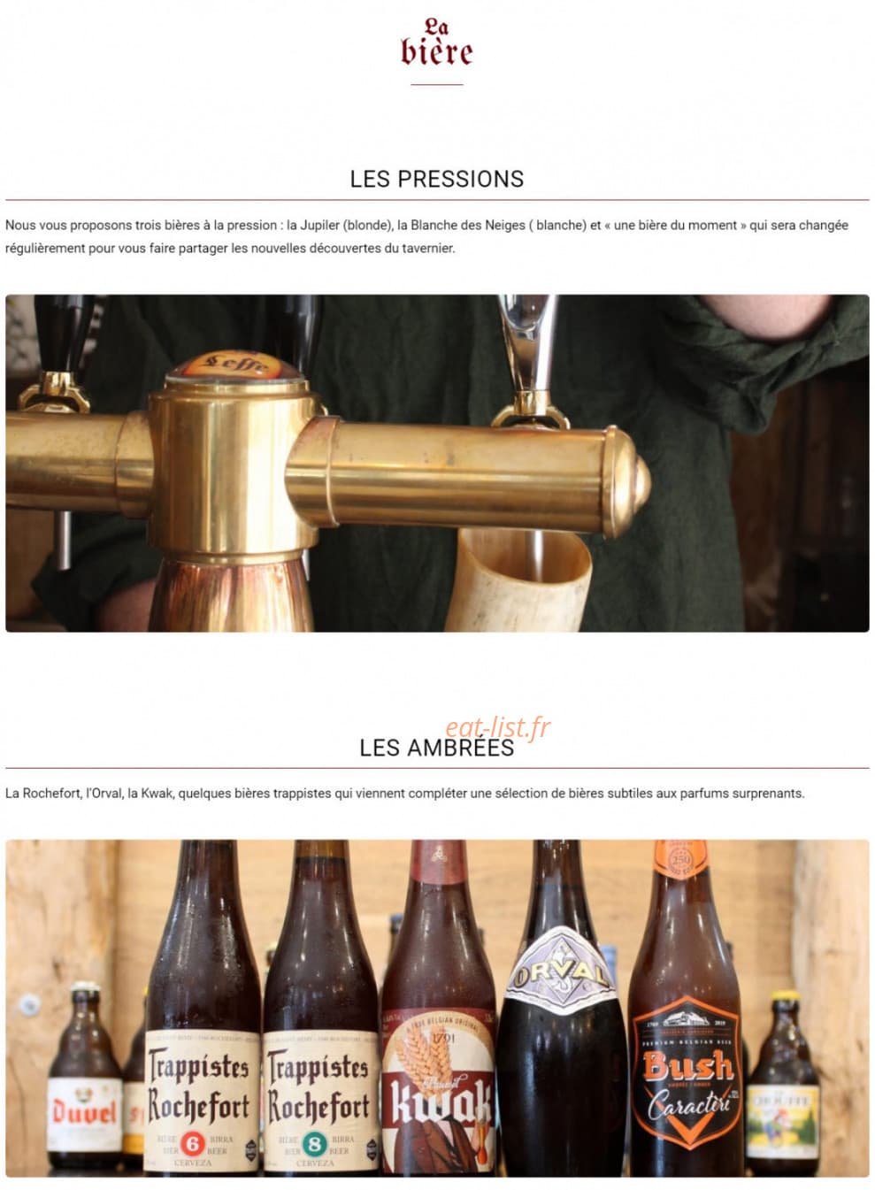Le bousin de Gambrinus — carte page 4