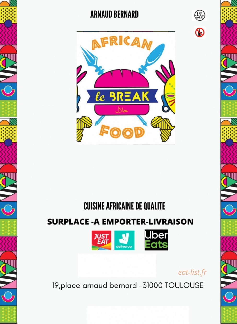 Le break — carte page 1