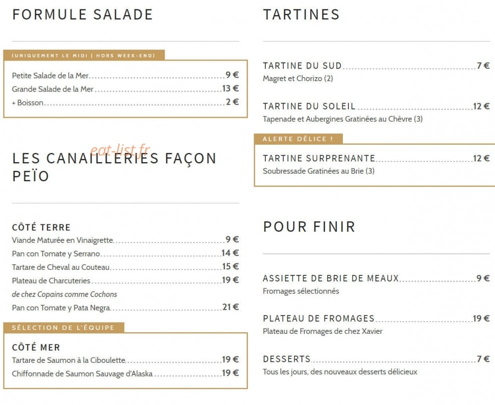 Le cabanon — carte page 1