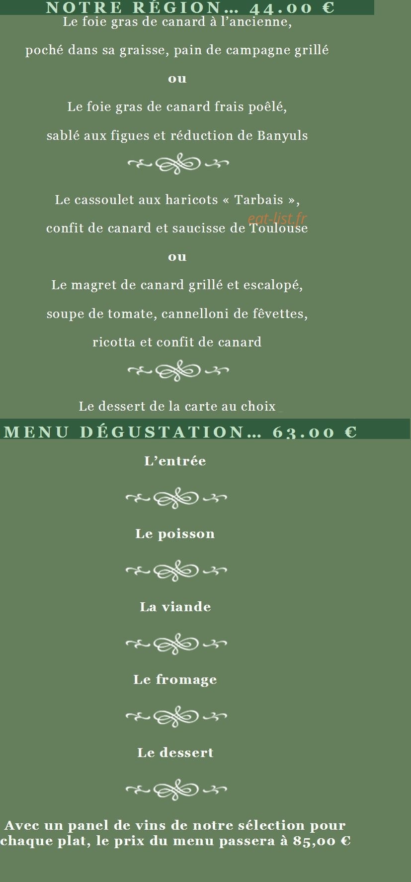 Le Cantou — carte page 6
