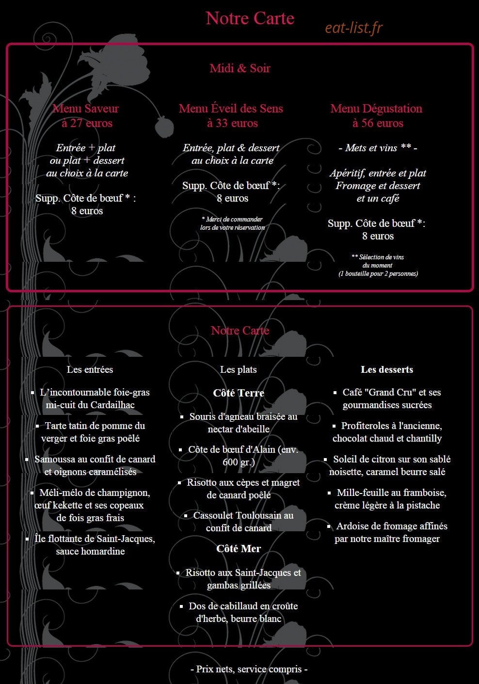 Le Cardailhac — carte page 1
