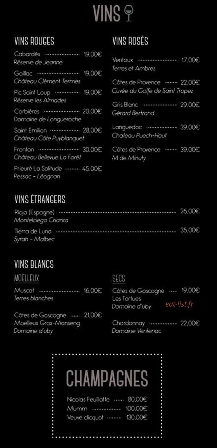 Le Carpe Diem — carte page 2