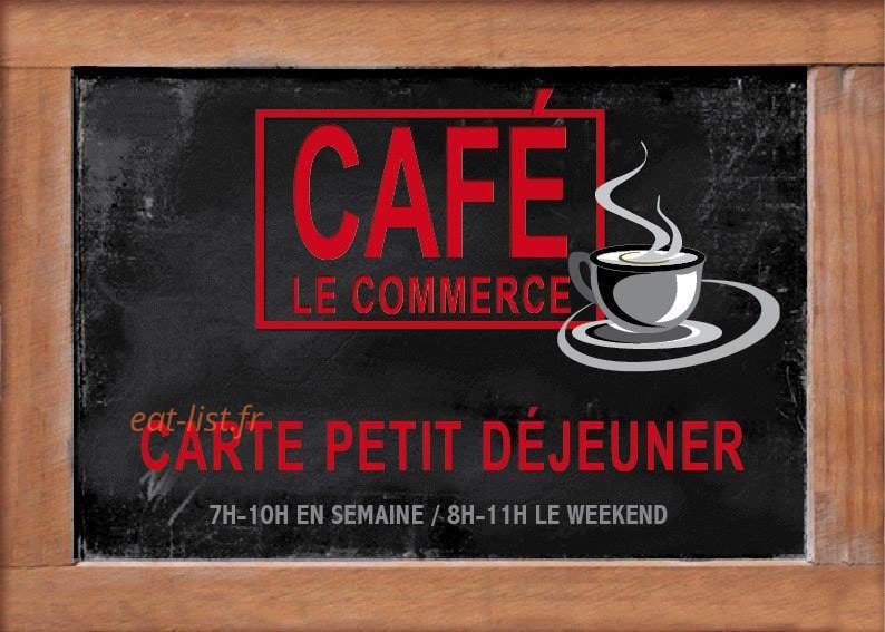 Le Commerce — carte page 1