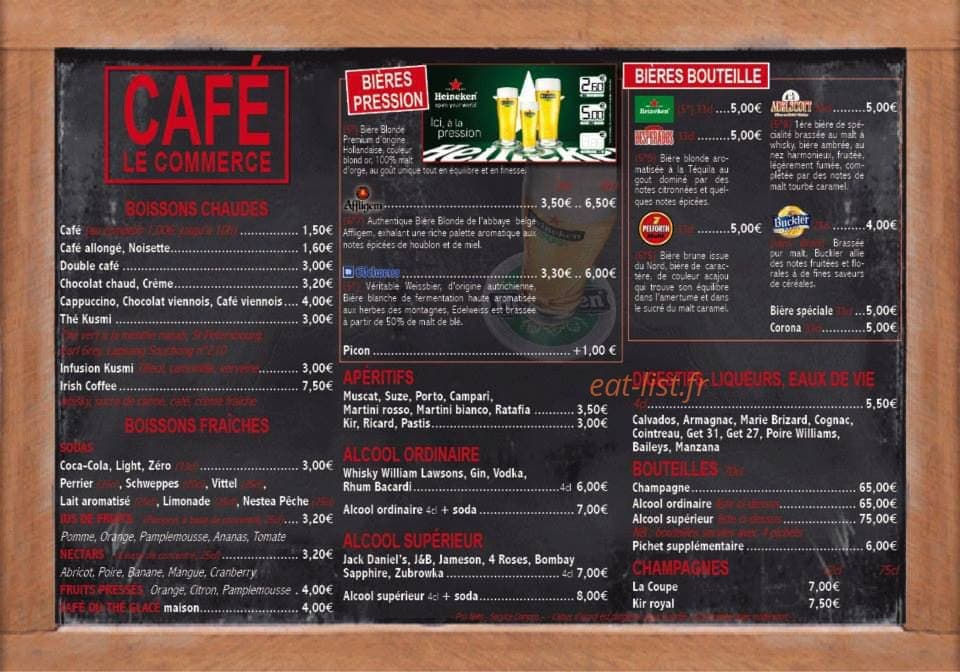 Le Commerce — carte page 3