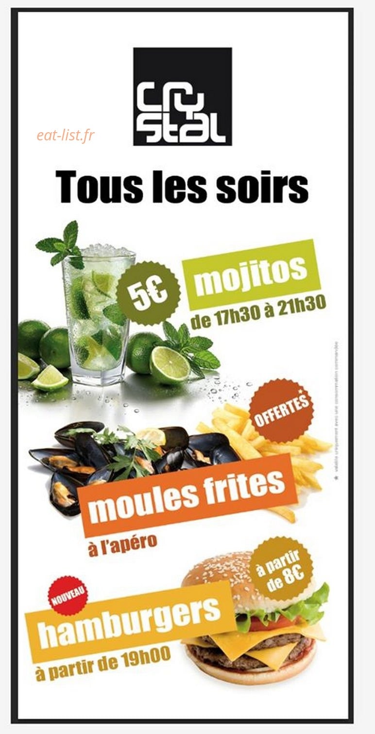 Le Crystal — carte page 1