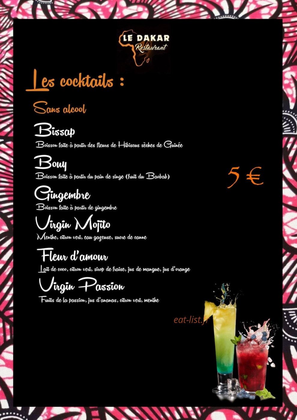 Le Dakar — carte page 6