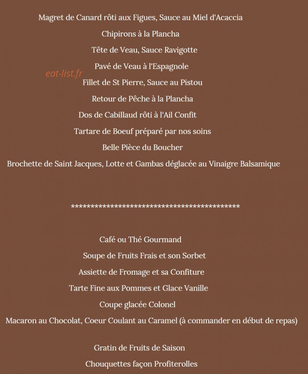 Le Faubourg — carte page 2