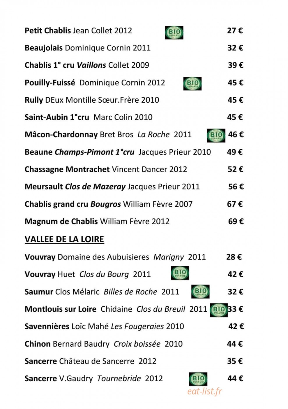 Le Genty Magre — carte page 18
