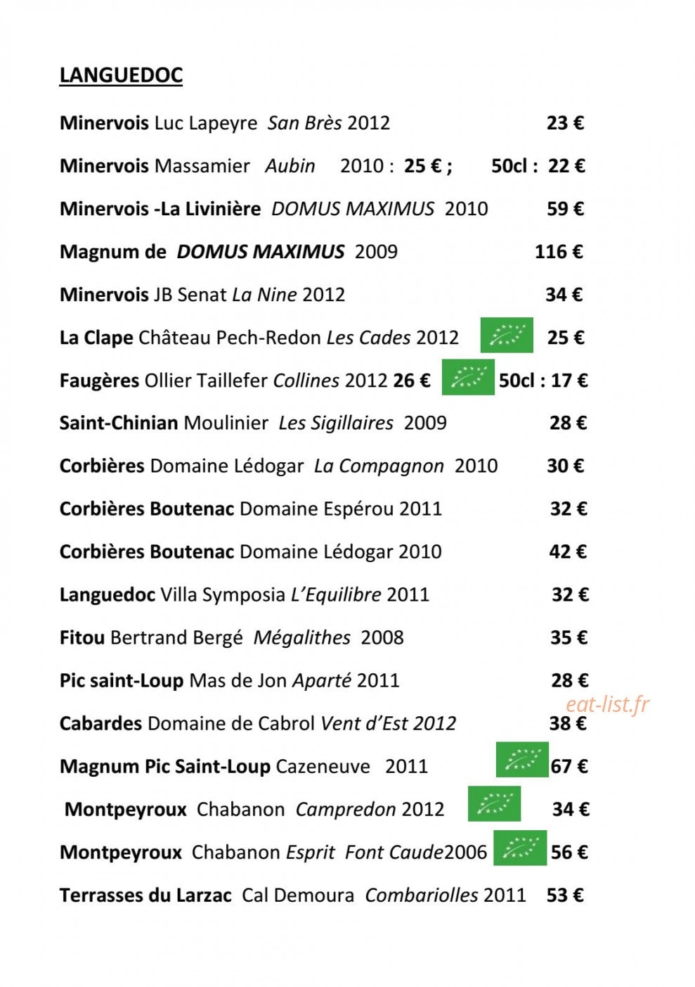 Le Genty Magre — carte page 12