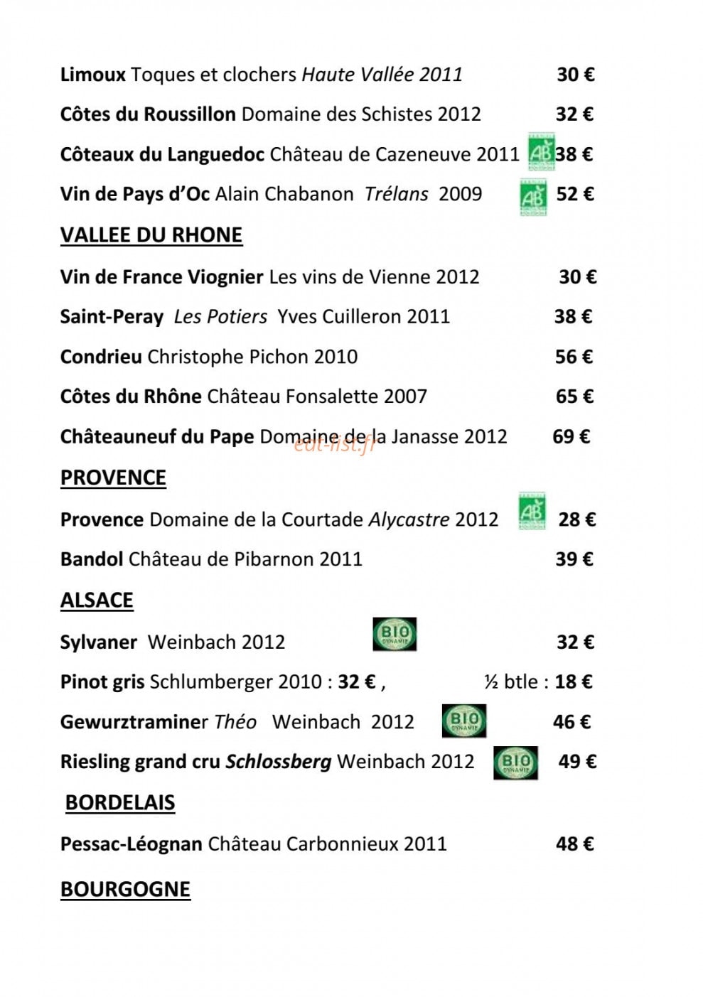 Le Genty Magre — carte page 17