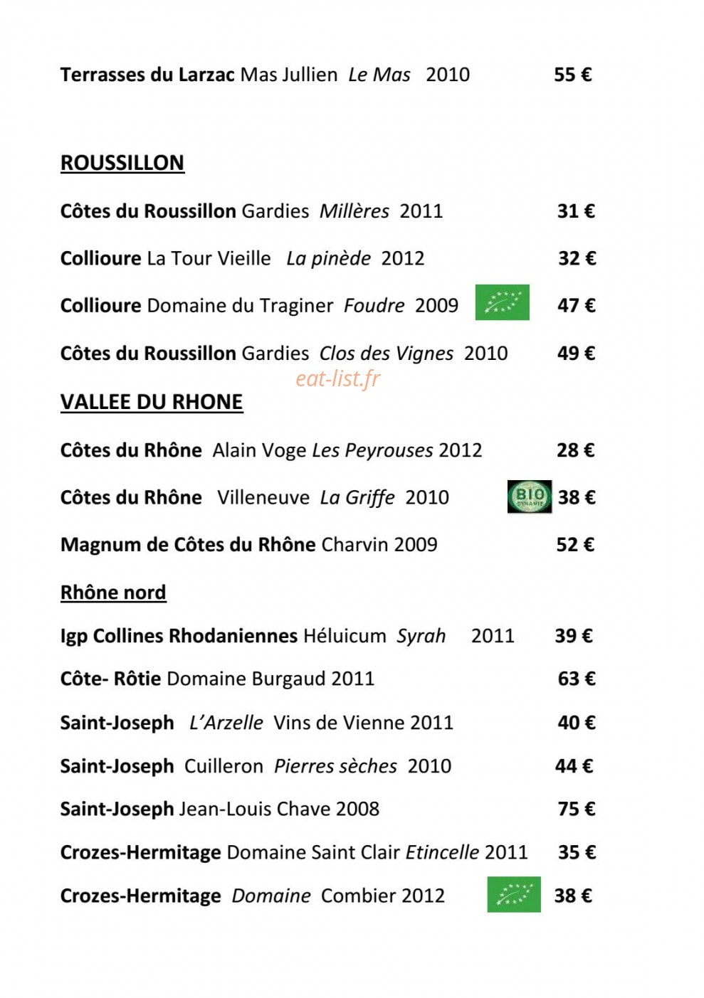 Le Genty Magre — carte page 13