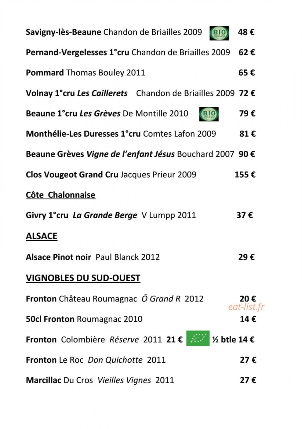 Le Genty Magre — carte page 10