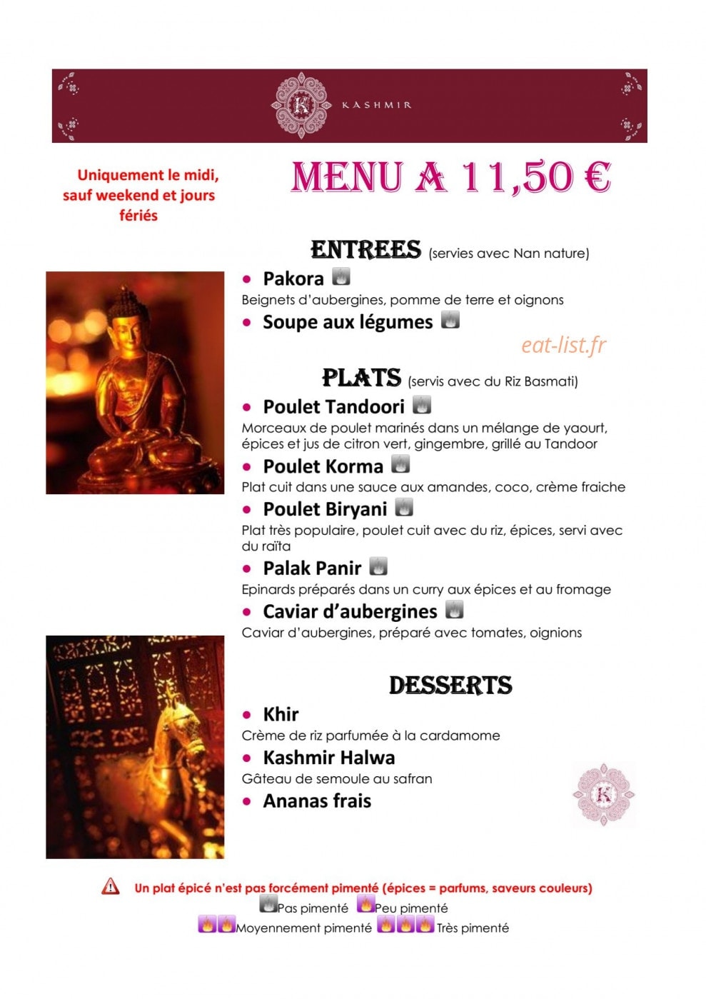 Le Kashmir — carte page 4