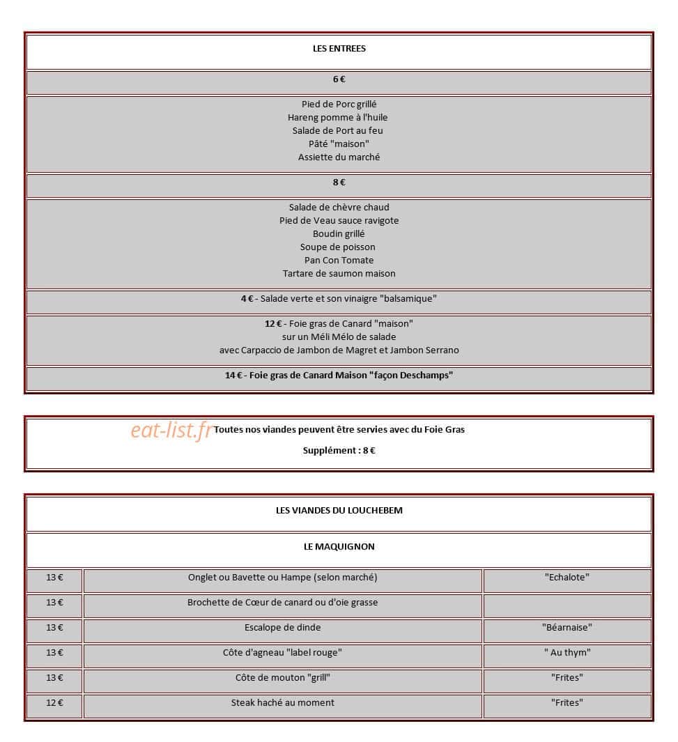 Le louchebem — carte page 1