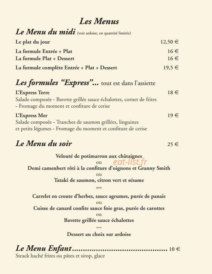 Le Lusso — carte page 4