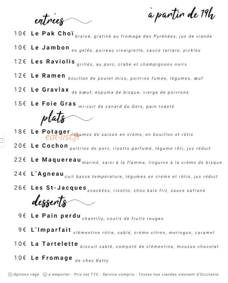 Le Machin Chouette — carte page 2