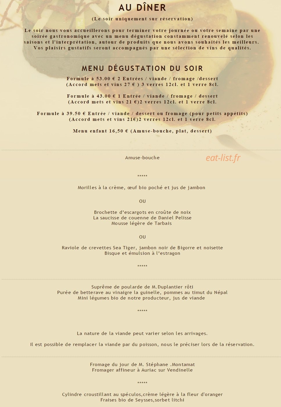 Le Mas de Dardagna — carte page 1