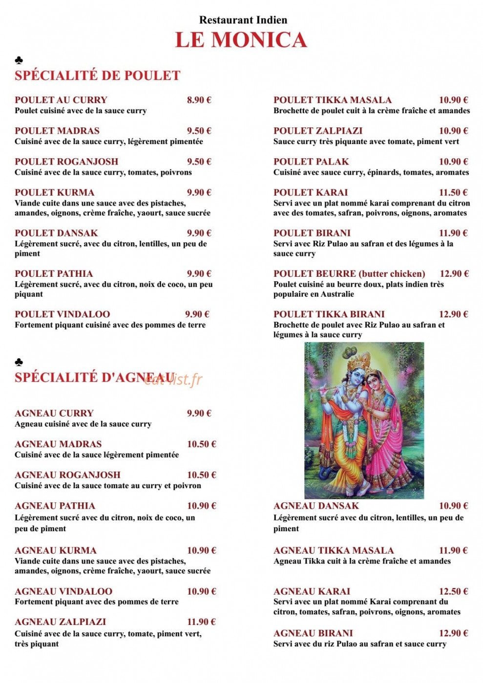 Le Monica — carte page 5