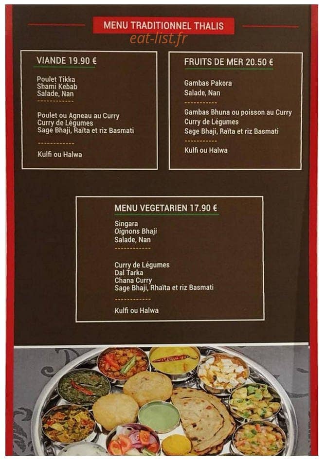 Le New Goa — carte page 6