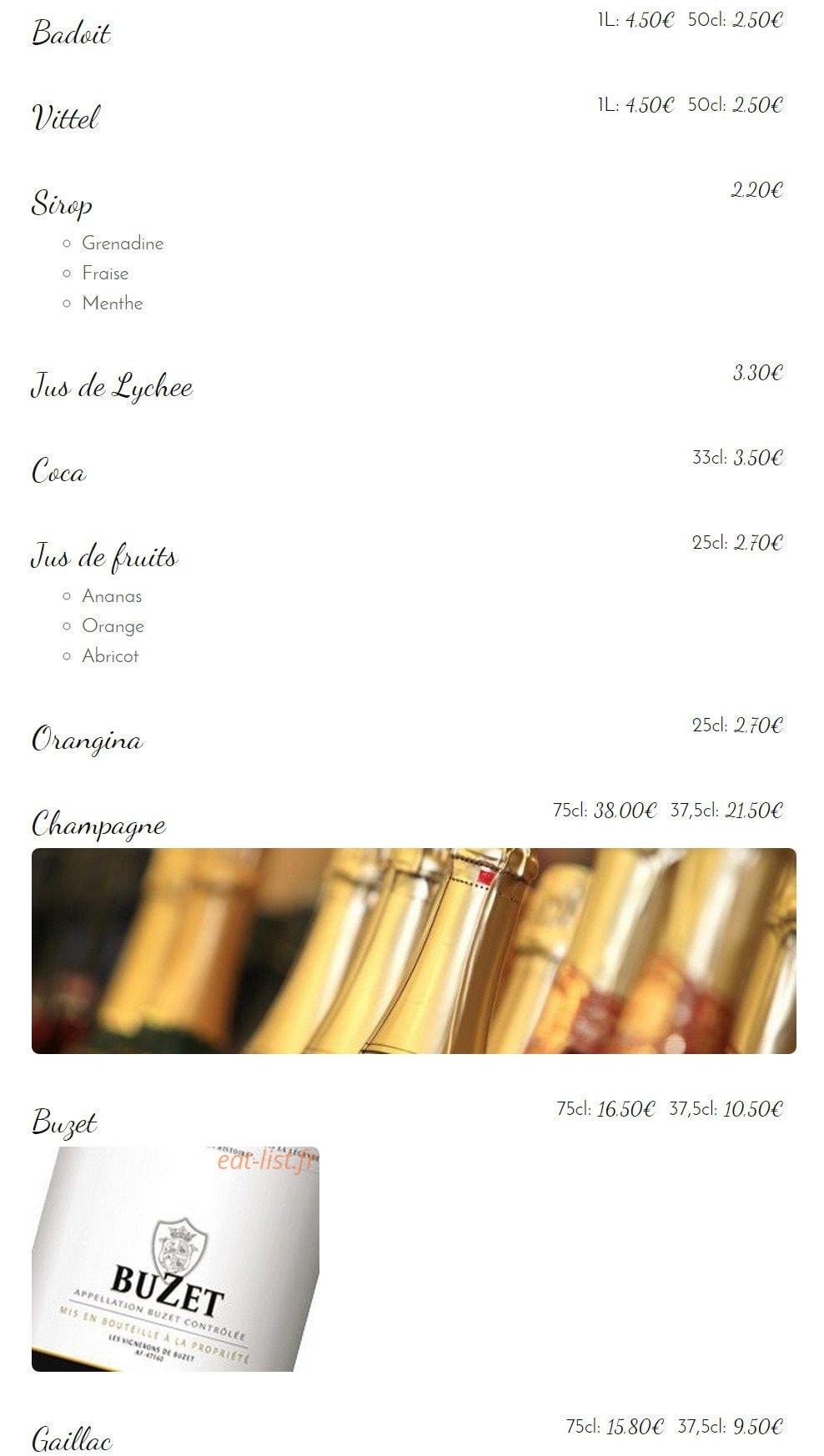 Le Palais du Paradis — carte page 4