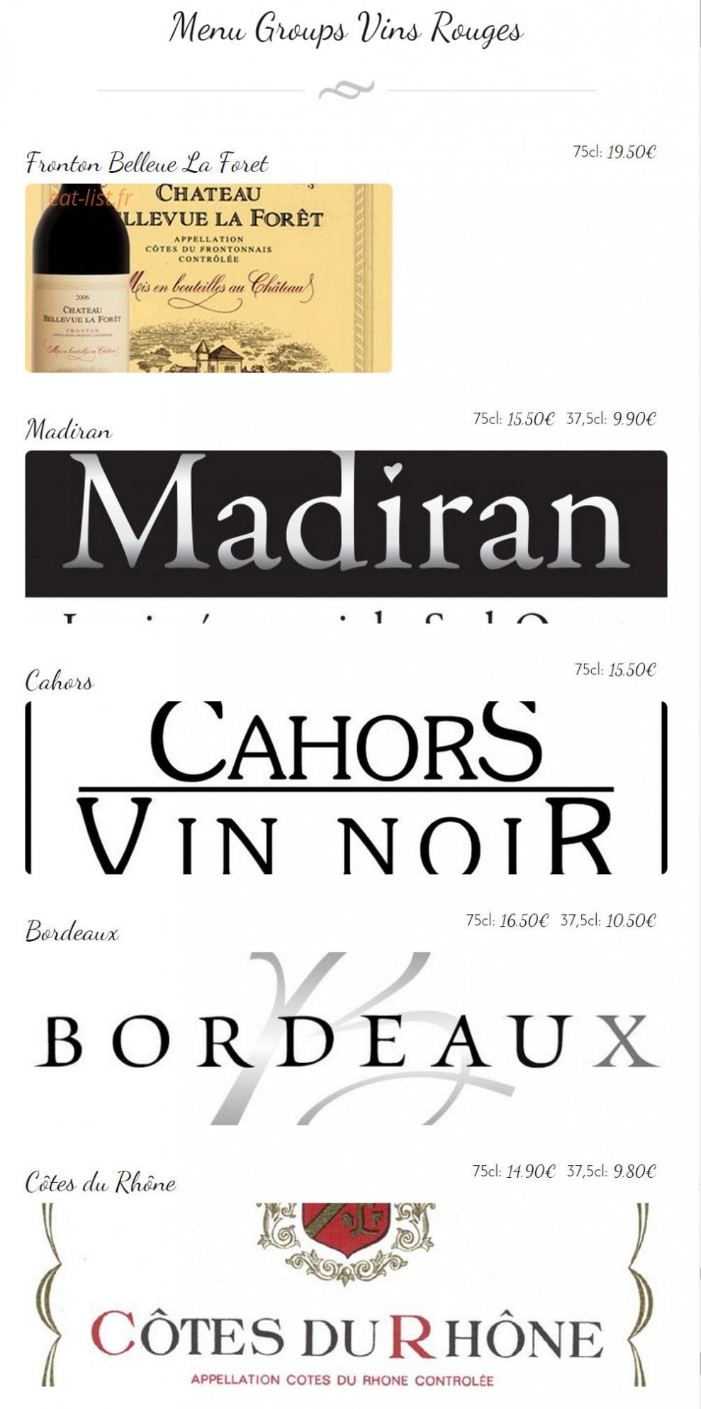 Le Palais du Paradis — carte page 15