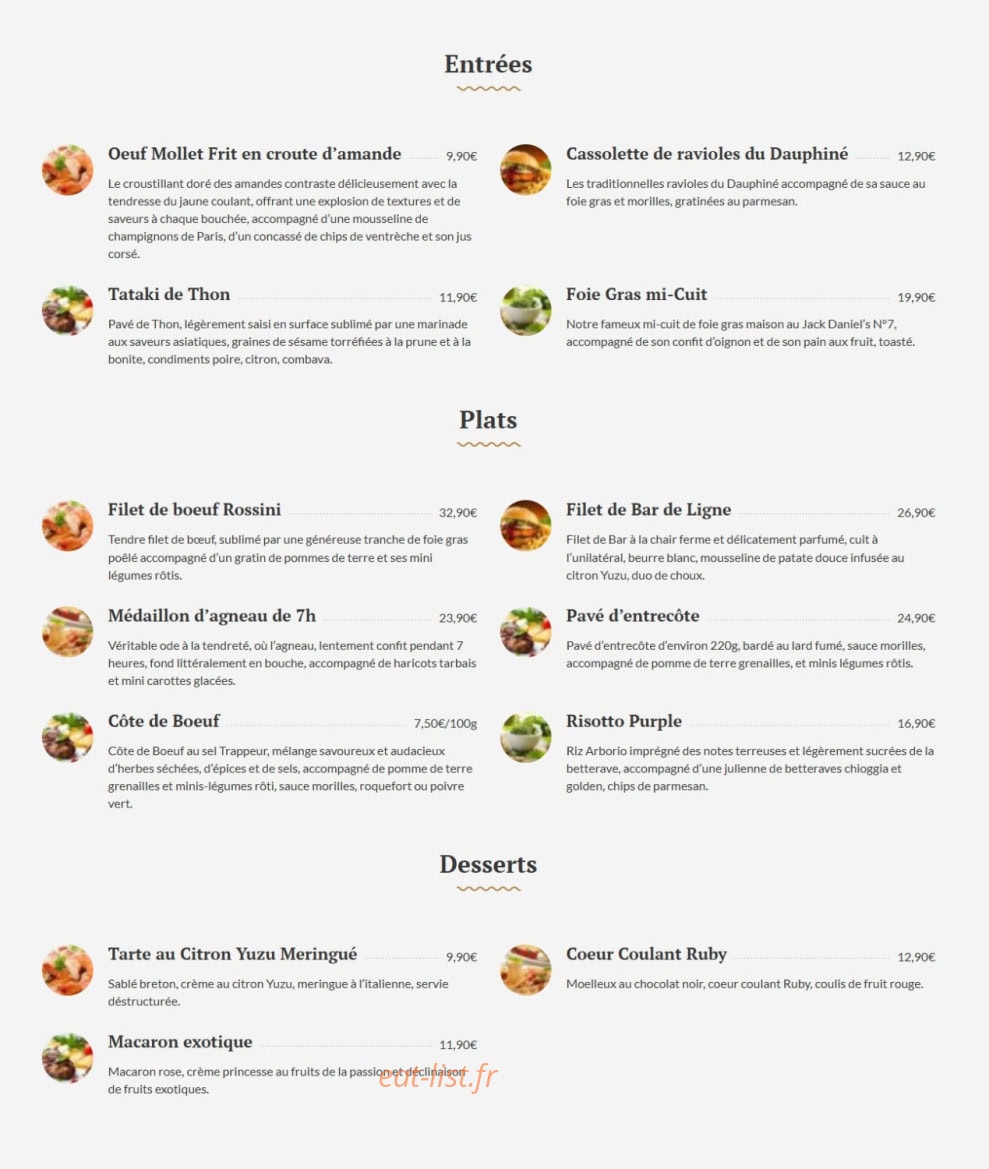 Le Parchemin — carte page 1