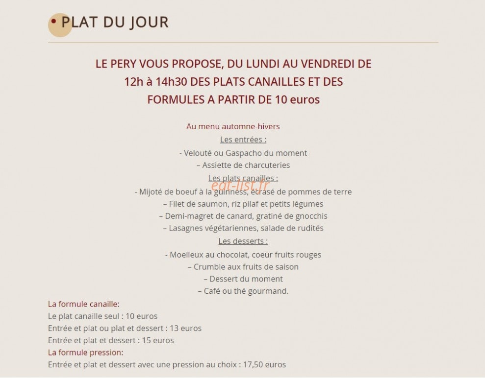 Le Péry — carte page 1