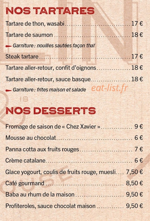 Le Petit Salin — carte page 5
