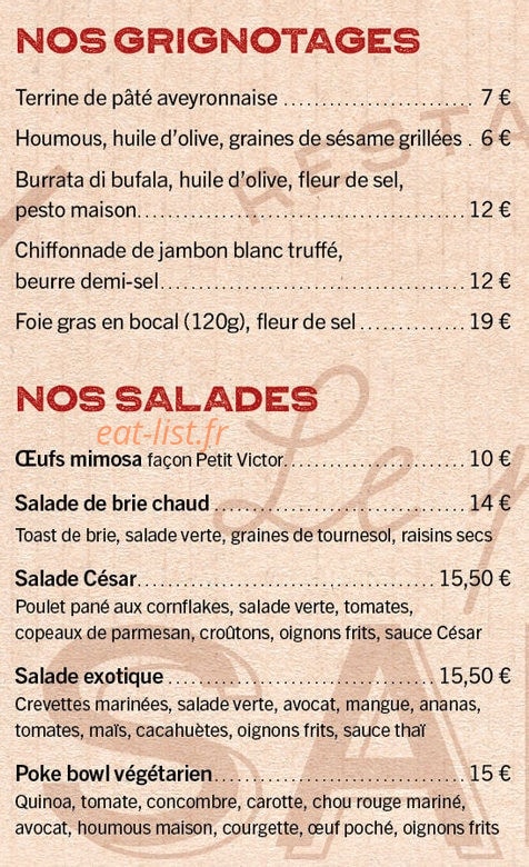 Le Petit Salin — carte page 2