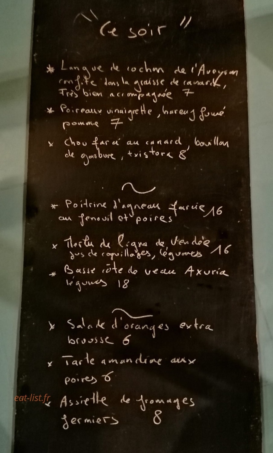Le rocher de la vierge — carte page 1