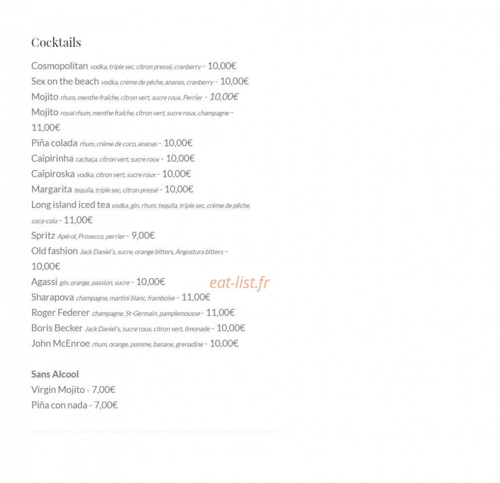 Le Rowing — carte page 4