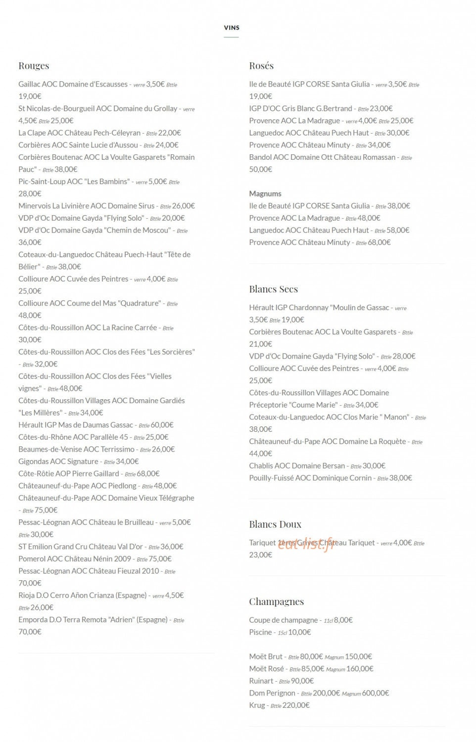 Le Rowing — carte page 3