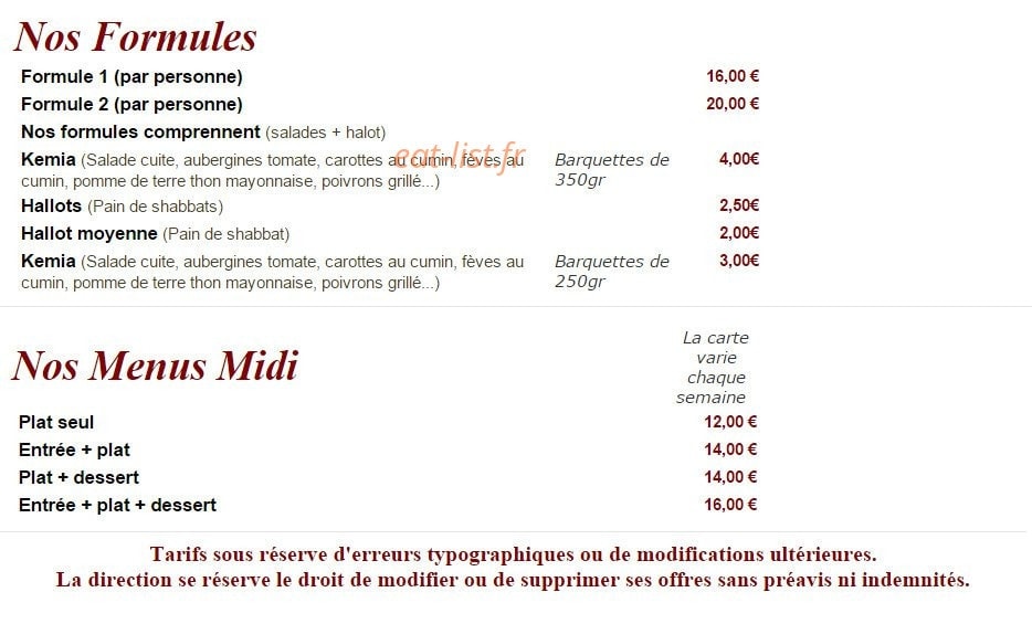 Le Sabra — carte page 5