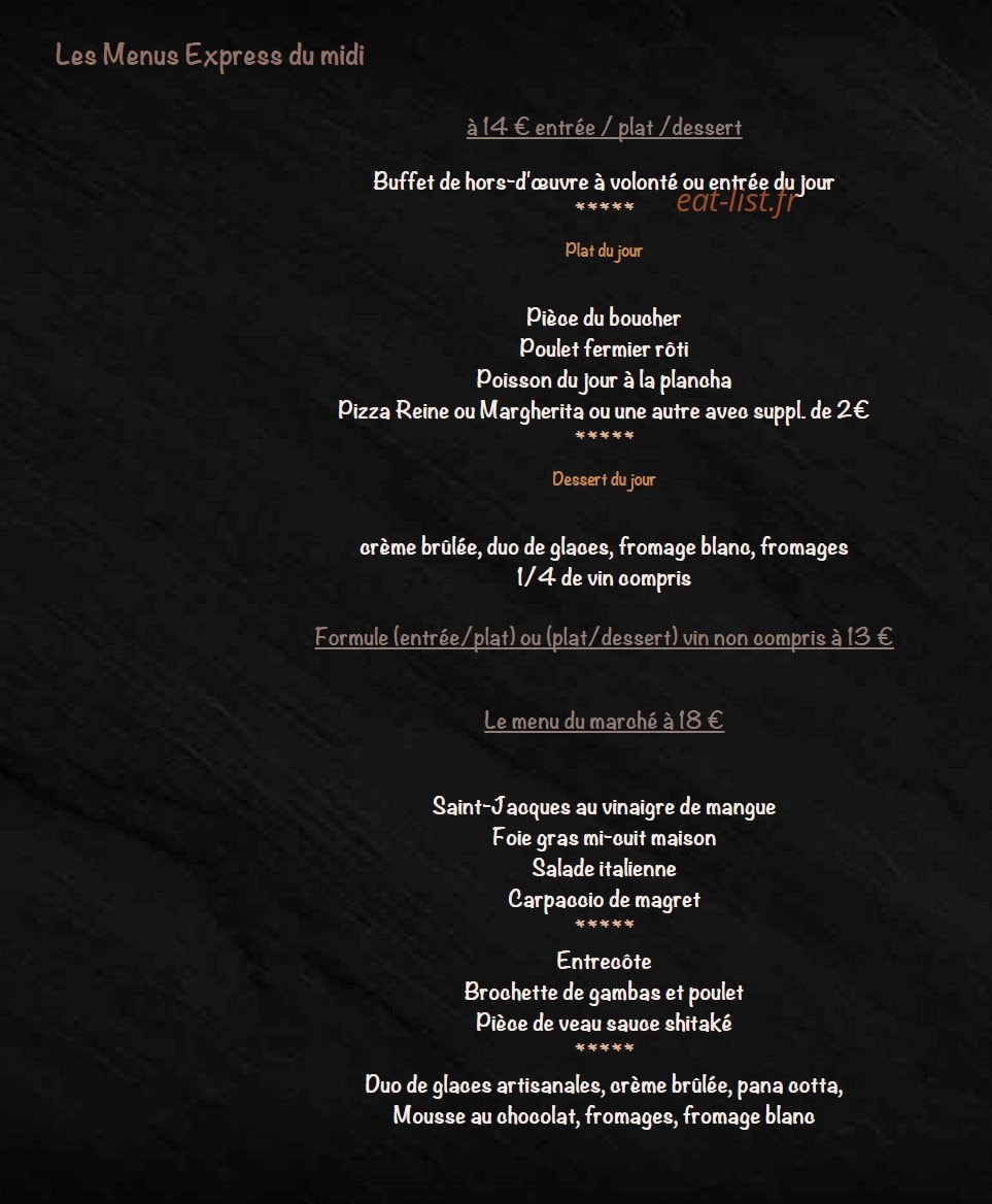 Le saint simon — carte page 1