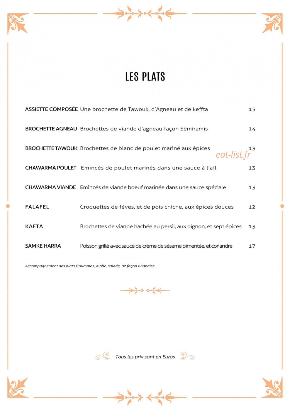 Le Sémiramis — carte page 6