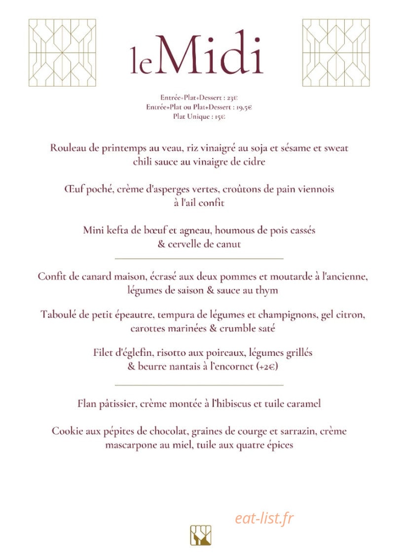 Le Soulier — carte page 1